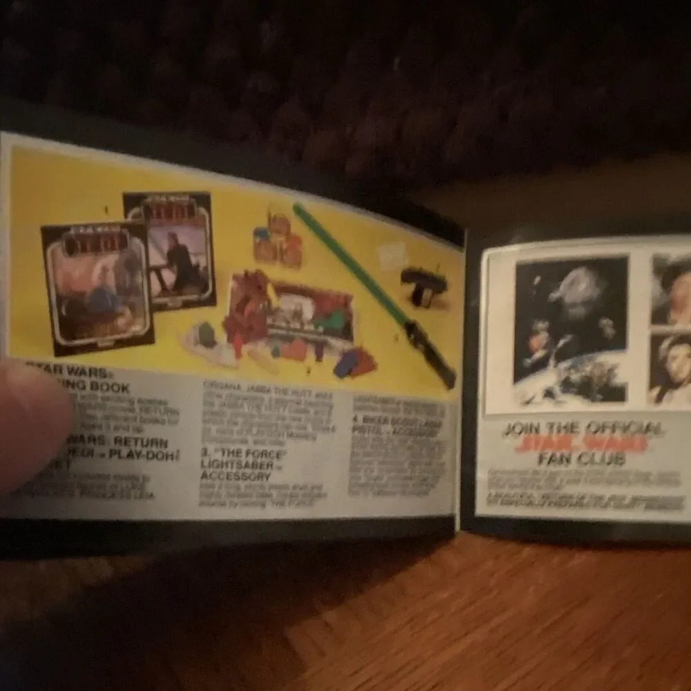 Star Wars Kenner ROTJ Illustrated Collections Catalog Booklet English 1983 MPN